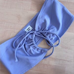 Sunday Best Light Purple Tie Bandeau